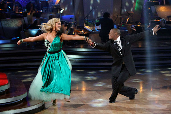 Kyle Massey and Lacey Schwimmer appear in a...