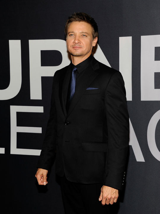 Actor Jeremy Renner attends the world premiere...
