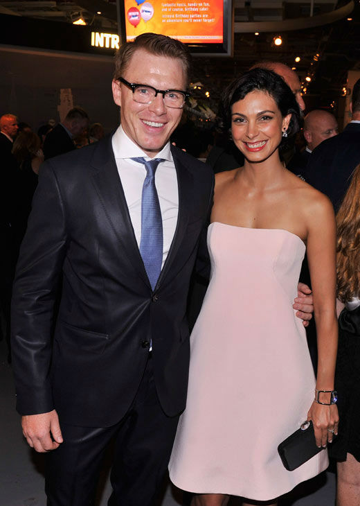 Actors Diego Klattenhoff and Morena Baccarin...