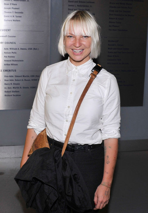 Singer Sia Furler attends the Showtime and Time...