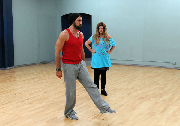 Kirstie Alley and Maksim Chmerkovskiy appear in...