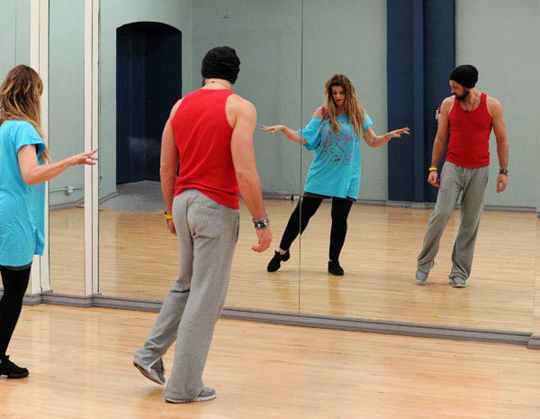 Kirstie Alley and Maksim Chmerkovskiy appear in...