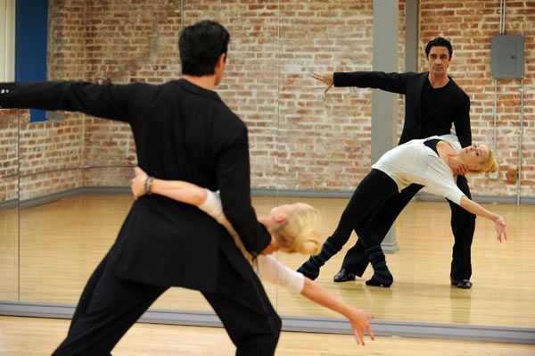Gilles Marini and last season's champ Peta...