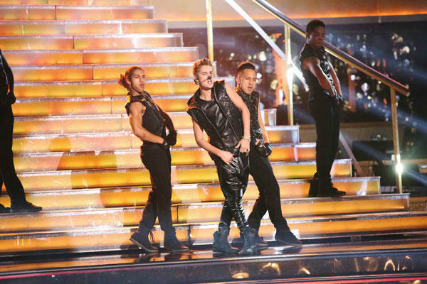 Justin Bieber performed on 'Dancing With The...
