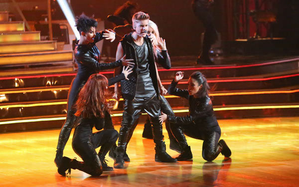 Justin Bieber performed on 'Dancing With The...