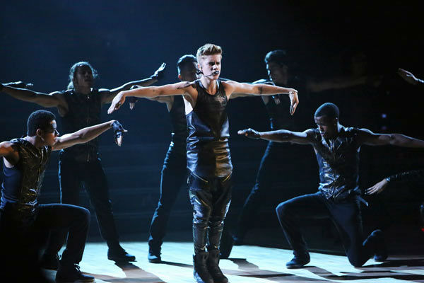 Justin Bieber performed on 'Dancing With The...
