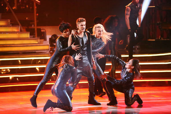Justin Bieber performed on 'Dancing With The...