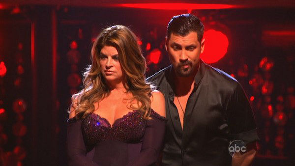 Actress Kirstie Alley and her partner Maksim...