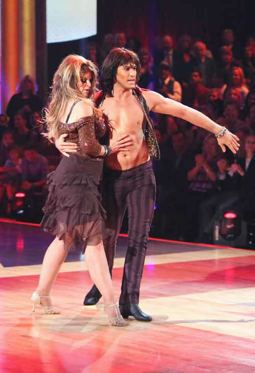 Kirstie Alley and Maksim Chmerkovskiy appear in...