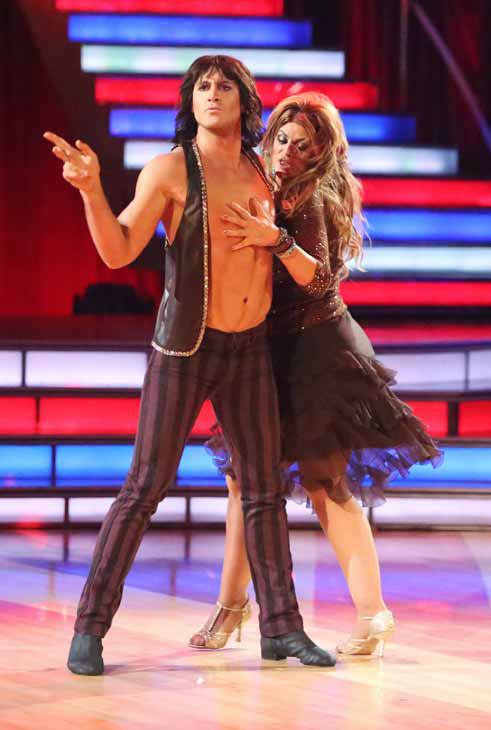 Kirstie Alley and Maksim Chmerkovskiy appear in...