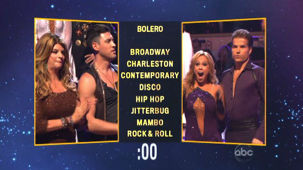 Kirstie Alley and Maksim Chmerkovskiy appear in...