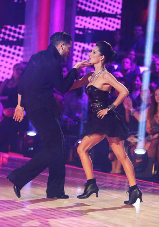 Kelly Monaco and Valentin Chmerkovskiy appear in...
