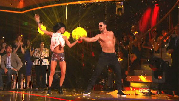 Kelly Monaco and Valentin Chmerkovskiy appear in...