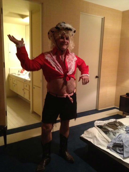 Kevin Farley appears in a photo posted on David...