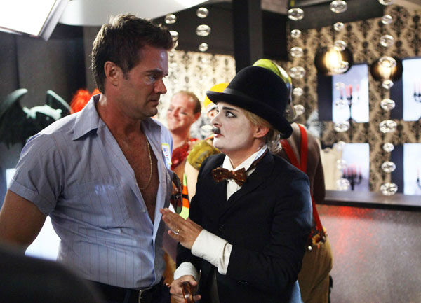Garret Dillahunt and Martha Plimpton appear in a...