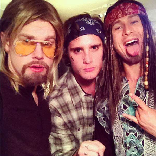 'Glee' star Chord Overstreet, Diego Boneta and a...
