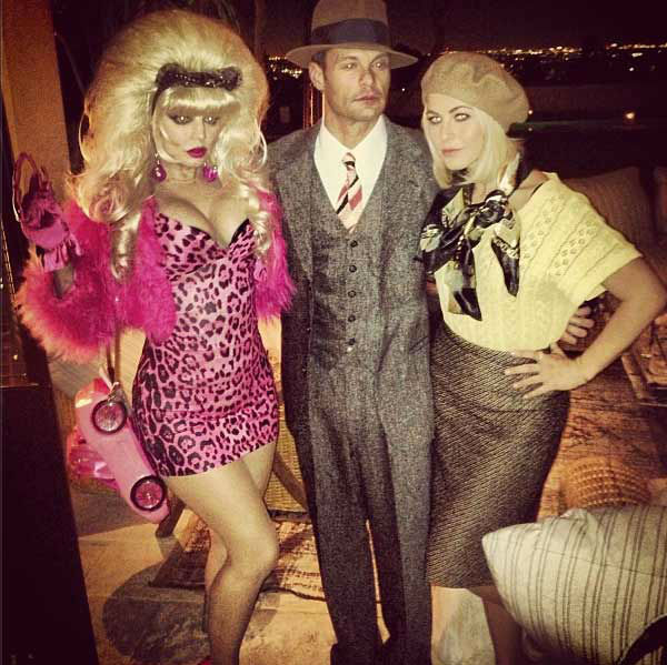Fergie, Ryan Seacrest and Julianne Hough appear...