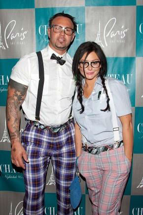 Jenni 'JWoww' Farley and her fiance Roger...