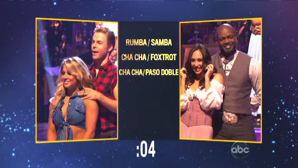 Shawn Johnson and Derek Hough picked a Rumba /...