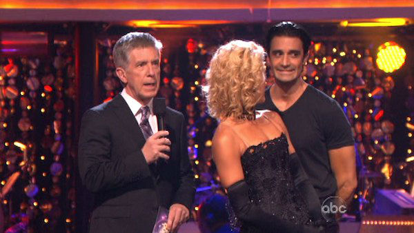 Gilles Marini and Peta Murgatroyd appear in a...
