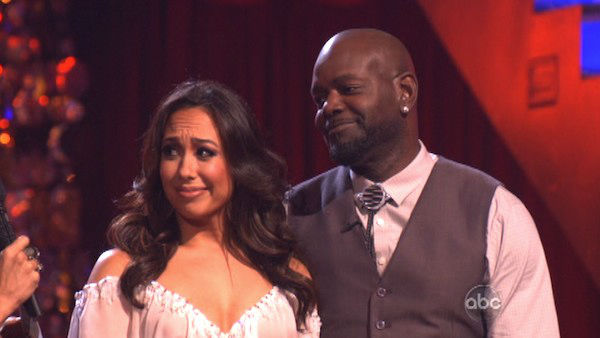 Emmitt Smith and Cheryl Burke appear in a still...