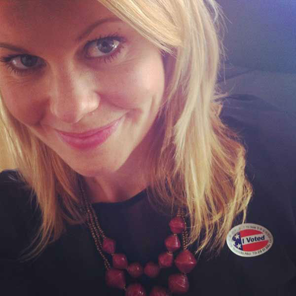 Candace Cameron Bure appears in a Twitter photo...