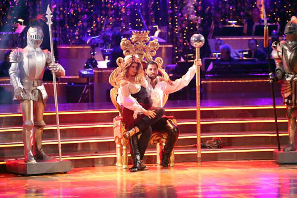 Kirstie Alley and Maksim Chmerkovskiy appear in...
