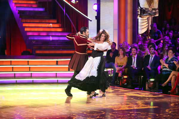Kirstie Alley and Maksim Chmerkovskiy appear in...
