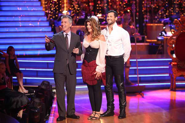 Kirstie Alley and Maksim Chmerkovskiy appear in...