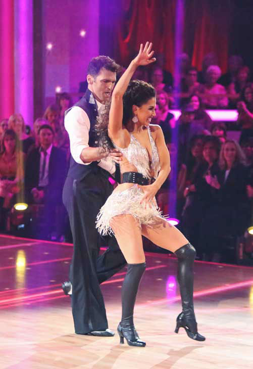 Melissa Rycroft and Tony Dovolani appear in a...