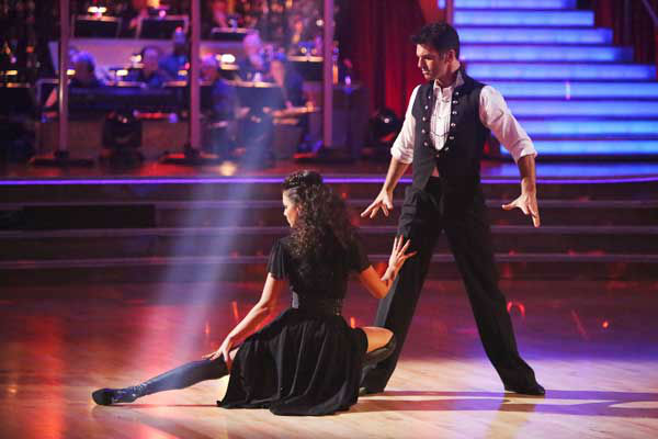 Melissa Rycroft and Tony Dovolani appear in a...