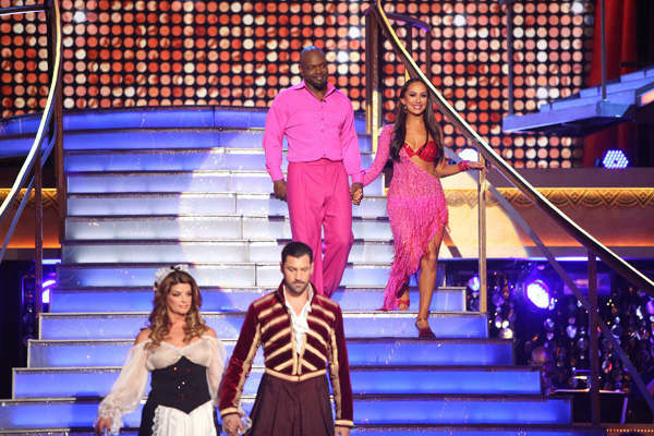 Emmitt Smith and Cheryl Burke appear in a still...