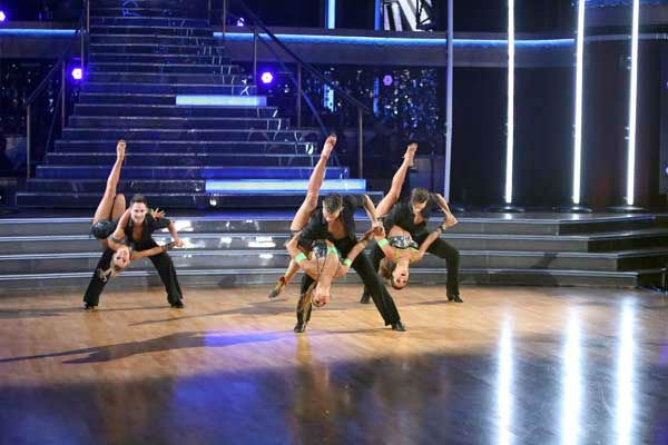 The show's opening number on 'Dancing With The...