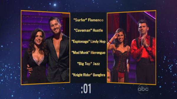 Kelly Monaco and Valentin Chmerkovskiy appear in...