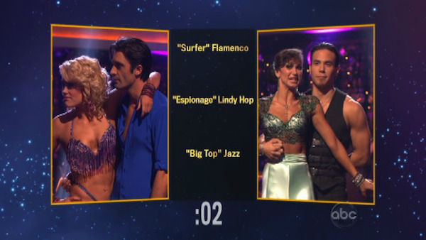 Gilles Marini and Peta Murgatroyd appear in a...