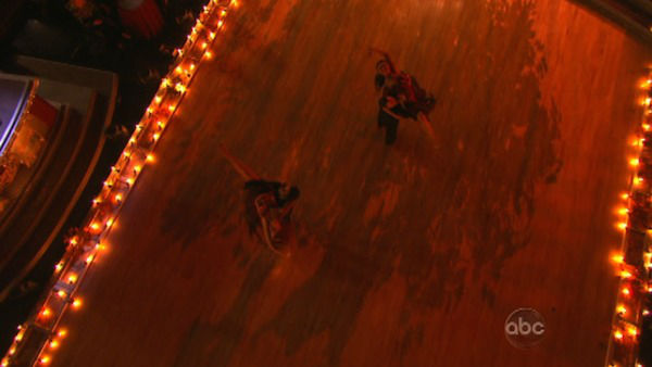 There was a special performance from pro dancers...