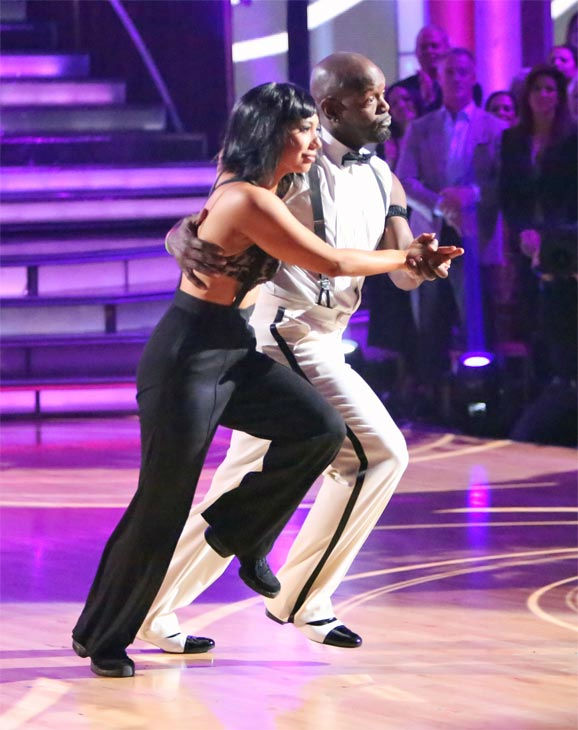 Retired NFL star Emmitt Smith and his partner...