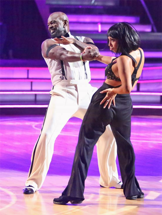 Retired NFL star Emmitt Smith and his partner...