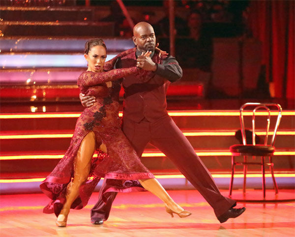 Retired NFL star Emmitt Smith and his partner...