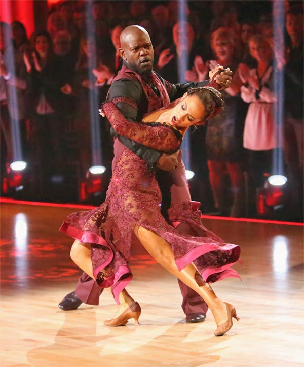 Retired NFL star Emmitt Smith and his partner...