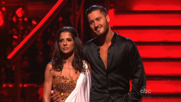Kelly Monaco and Valentin Chmerkovskiy appear in...
