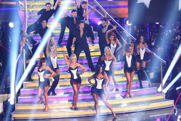 The cast of season 15 returned to the ballroom for the 'Dancing With The Stars: All-Stars' finale on November 27, 2012.