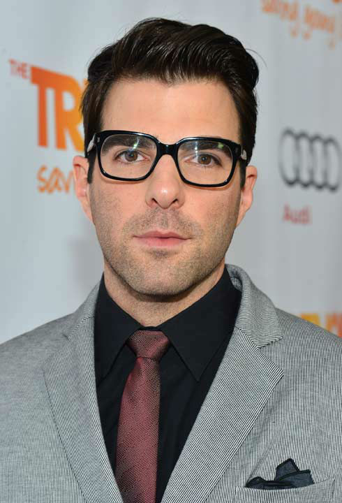 Zachary Quinto attends the Trevor Project's...