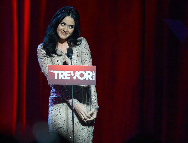 Katy Perry attends the Trevor Project's 'Trevor...