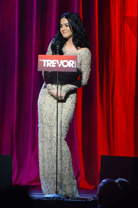 Katy Perry attends the Trevor Project's 'Trevor...