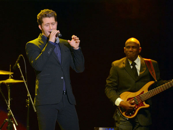 Matthew Morrison attends the Trevor Project's...
