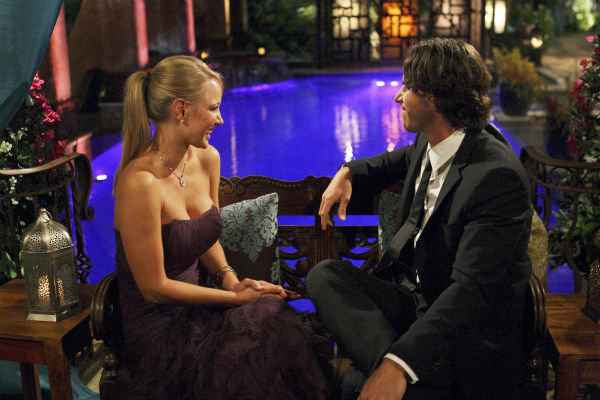 Monica and Ben Flajnik appear in a scene from...