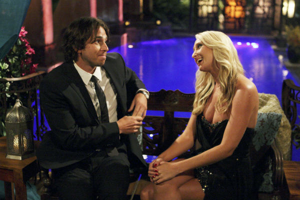 Jaclyn and Ben Flajnik appear in a scene from...