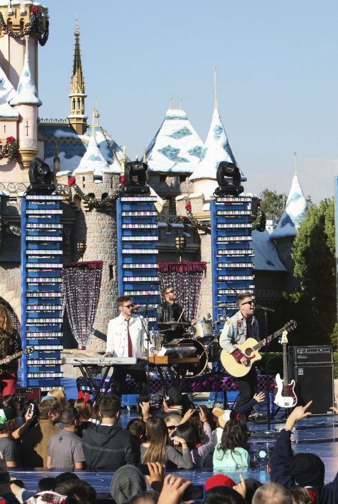 The band OneRepublic appears at the 2011 Disney...