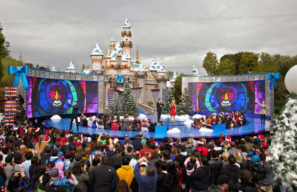 Deck the castles with boughs of holly, and tune...